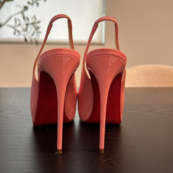 Pink Louboutin Heels - Picture 3 of 4